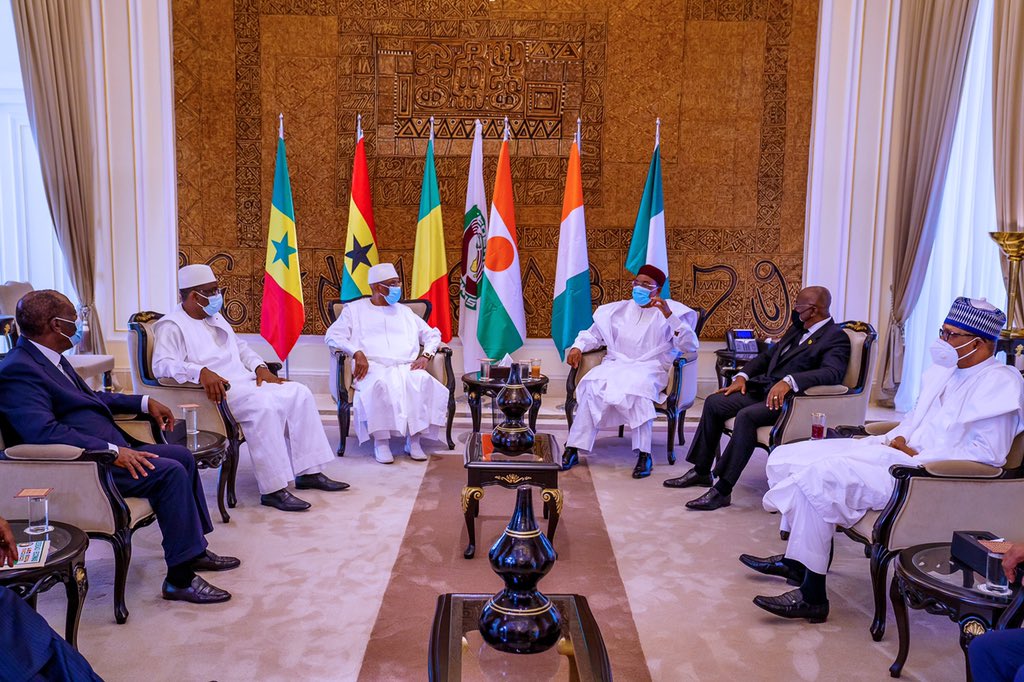 ECOWAS leaders insist on return to civilian rule in Mali