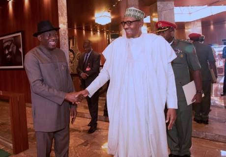 Breaking: Buhari, Jonathan in closed-door meeting