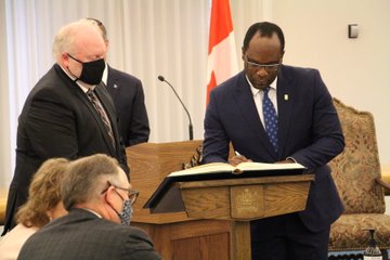 Buhari hails appointment of Nigerian-born Madu as Canada’s Justice Minister