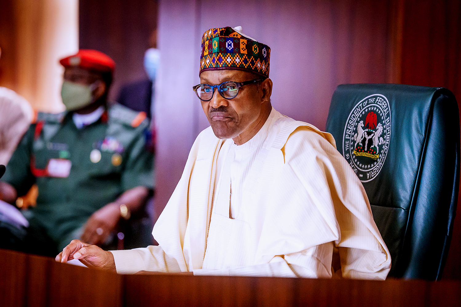 Buhari inaugurates 12 new Permanent Secretaries
