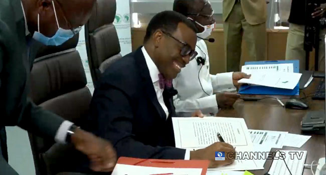 Adesina takes oath for another term as AfDB President