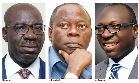 Edo Election: We have no malice, Obaseki tells Oshiomhole, Ize-Iyamu