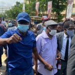 pictures: Lagos Gov, Sanwo-Olu, Commissioners join #EndSARS protest