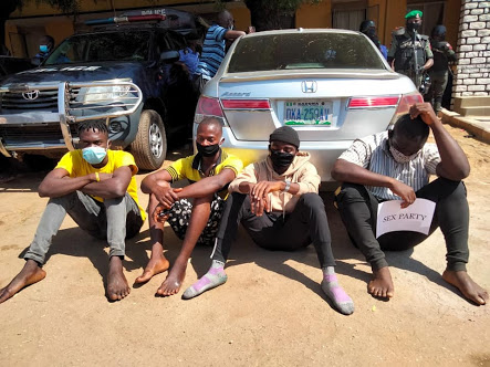 Police arrest traffic robbers, recover weapons in Lagos