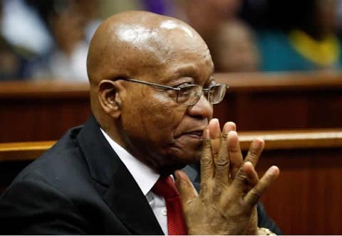 Ex-South African President, Jacob Zuma Surrenders, Now In Custody