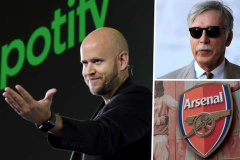 Spotify founder says bid to buy Arsenal rejected by club owner
