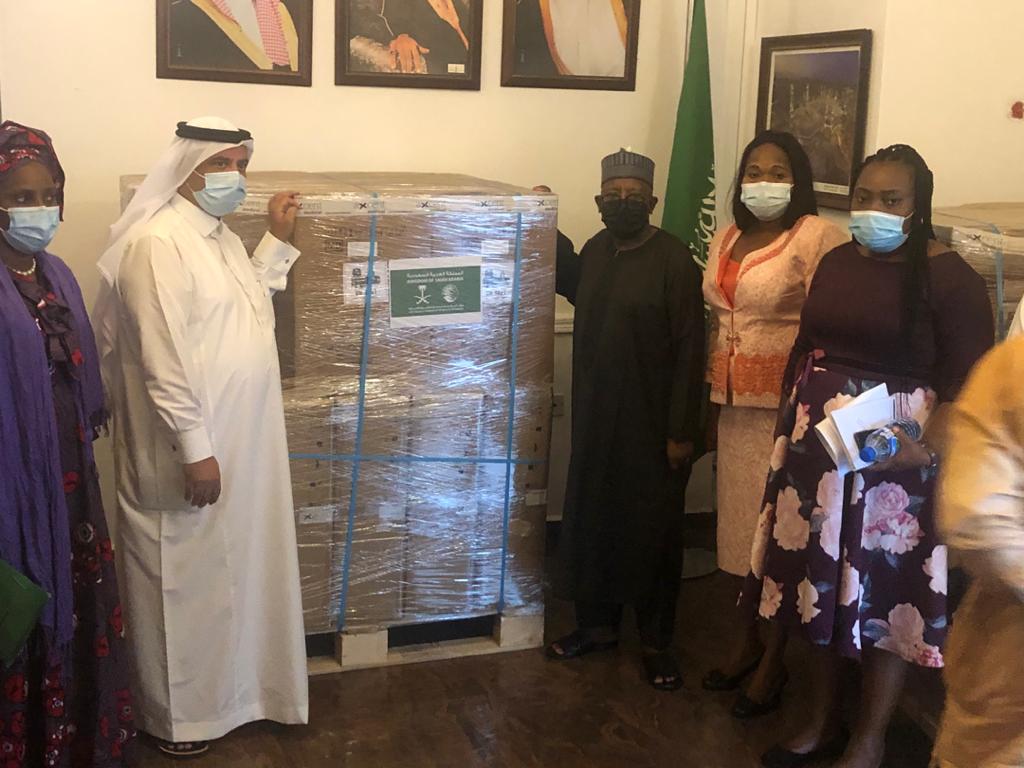 Saudi Arabia hands over 23 ventilators to Nigeria