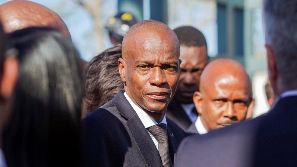 Jovenel Moïse: Police kill four after Haiti's president assassinated