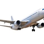 A Modern Passenger Airplane in Flight